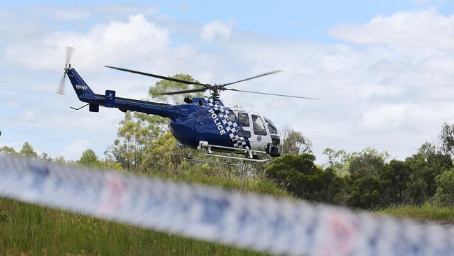 Police say Polair was used to track the NSW man during the pursuit on Thursday. Picture: Jack Tran