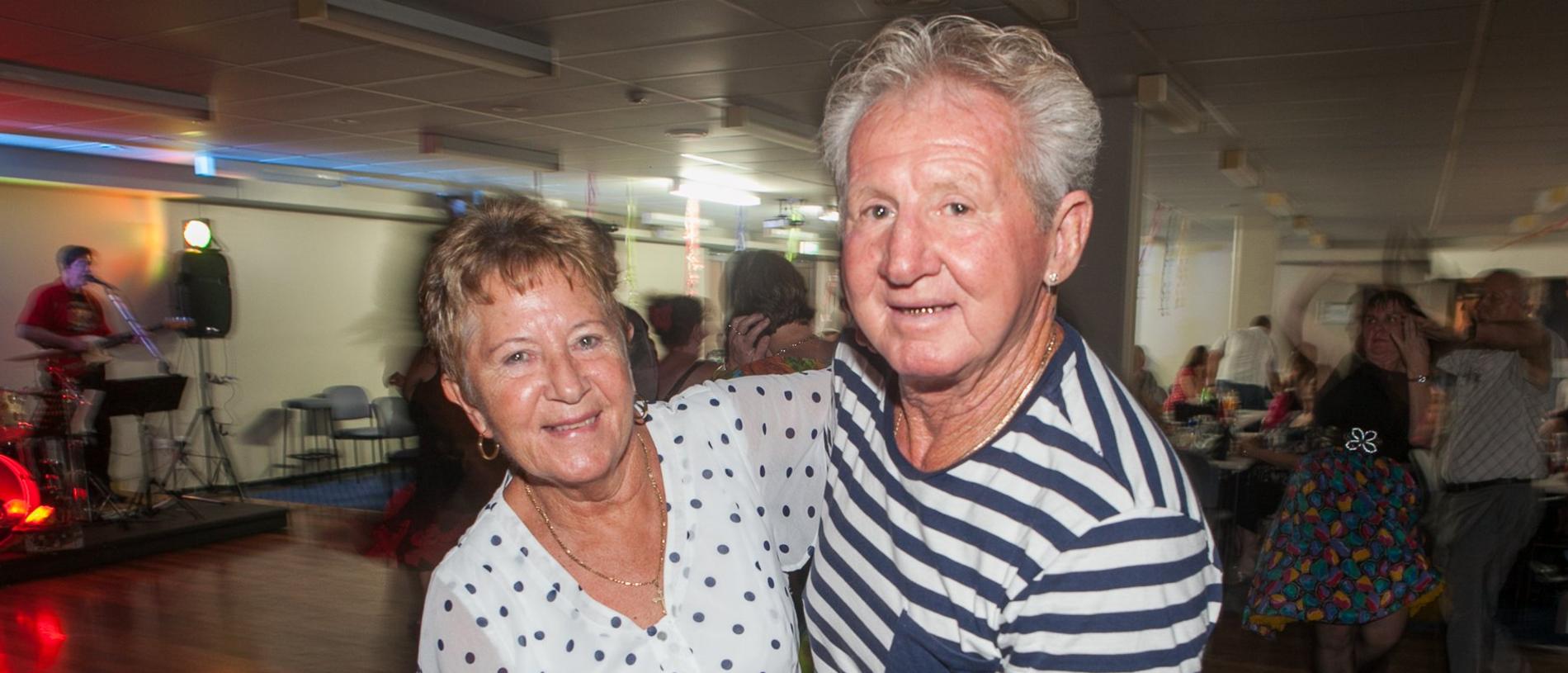 2014: Heike and Larry Jacobi at Ipswich RSL on New Year’s Eve. Photo: Nick O'Sullivan/The Queensland Times