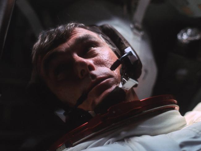 Astronaut Gene Cernan during one of his space missions