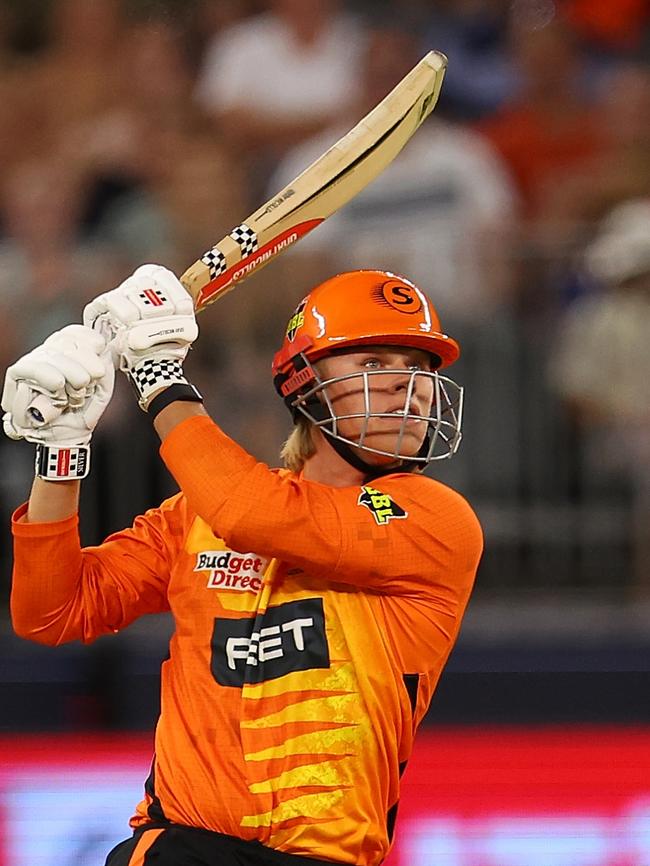 Cooper Connolly during last season’s BBL final. Picture: Paul Kane/Getty Images