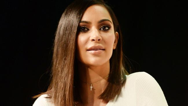 Kim Kardashian West speaks at the #BlogHer16 Experts Among Us conference in Los Angeles, California. Picture: Matt Winkelmeyer/Getty Images/AFP
