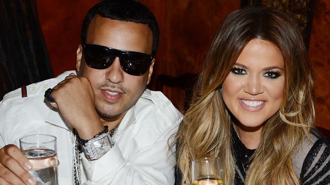 Still friends ... rapper French Montana and Khloe Kardashian. Picture: WireImage