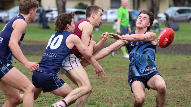 Trengove in action during this season's qualifying final. Picture: Max Stapleton