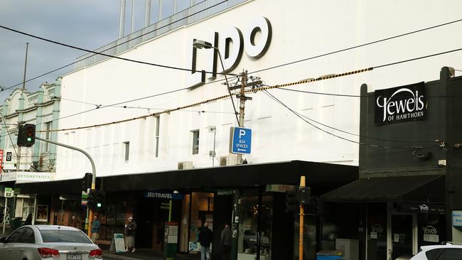 Hawthorn’s Lido Cinemas on Glenferrie Rd could be impacted by proposed parking changes on Glenferrie Rd. File picture.