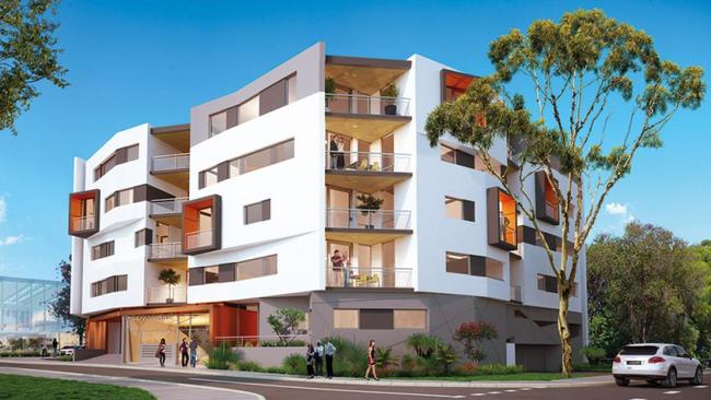 The Collective apartments in The Springs redevelopment precinct in Rivervale. 1x1 apartments are available from $395,000.