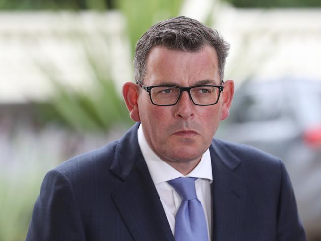 MELBOURNE, AUSTRALIA - NewsWire Photos, DECEMBER 5, 2022. Victorian Premier Daniel Andrews holds a press conference after the swearing in of his government at Government House in Melbourne. Picture: NCA NewsWire / David Crosling