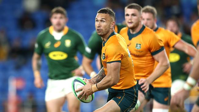 Cooper starts again in the No. 10 jersey against the Boks on Saturday at Suncorp Stadium. Picture: Getty Images