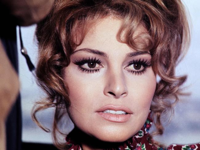 Raquel Welch, in Paris in 1970, was one of the world’s biggest sex symbols. Picture: AFP