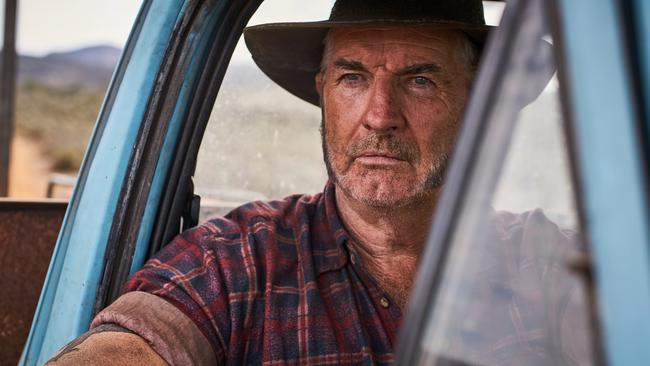 John Jarratt as Mick Taylor in <i>Wolf Creek </i>season two. Picture: Stan.