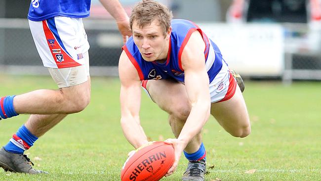 Ben Sonogan in action for Gisborne. Picture: Josie Hayden