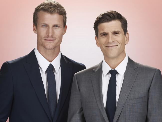The Bachelor 2016: Osher Gunsberg and Riche Starhan. Picture: Supplied