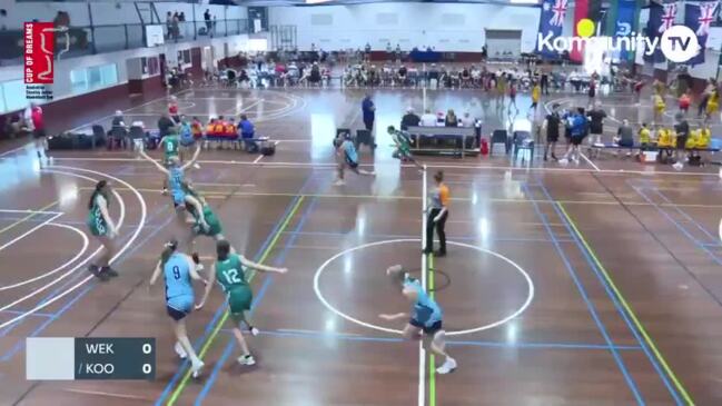 Replay: Australian Country Junior Basketball Cup - Court 8 - NZ Weka v NSW Kookaburras (U16 girls)