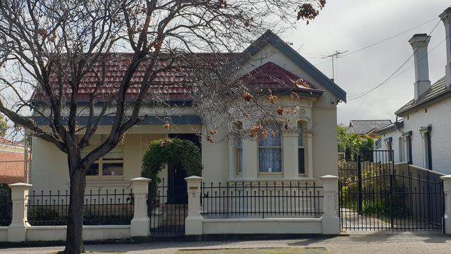 The owners of this house are investigating options to retain and renovate the house. Parking is an issue as the back of the block was earlier subdivided by previous owners. Picture: Renato Castello