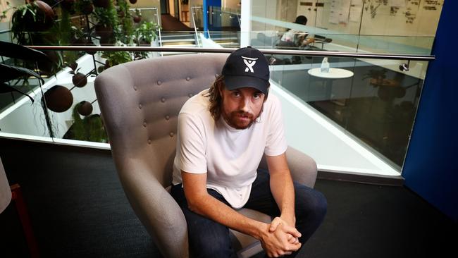 Billionaire software developer Mike Cannon-Brookes. John Feder/The Australian.