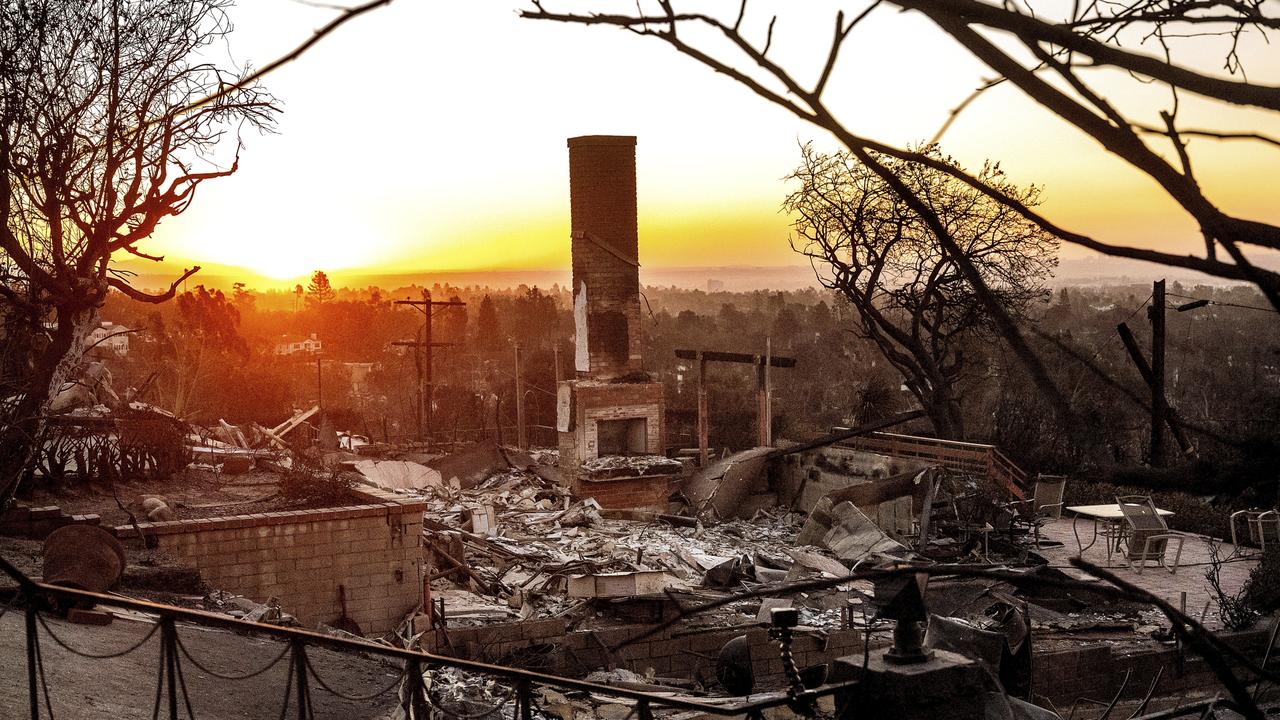 Turned to ash: Eerie photos reveal pain of fire-ravaged LA