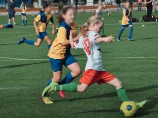 Ashleigh has played soccer for seven years. Picture: Supplied