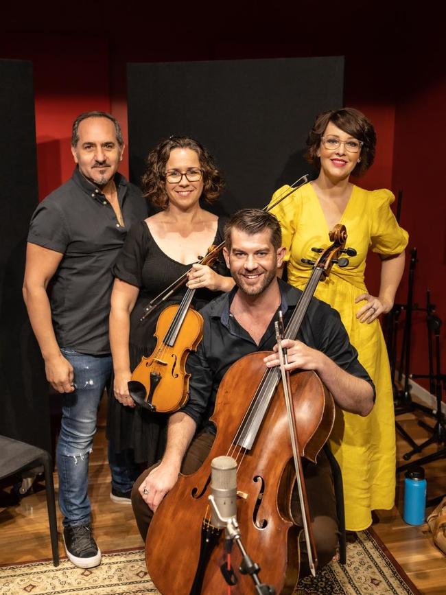 Michael Cristano, Kate Hardisty, Michael Goodall and Suellen Cusack-Greensill. Photo: Supplied