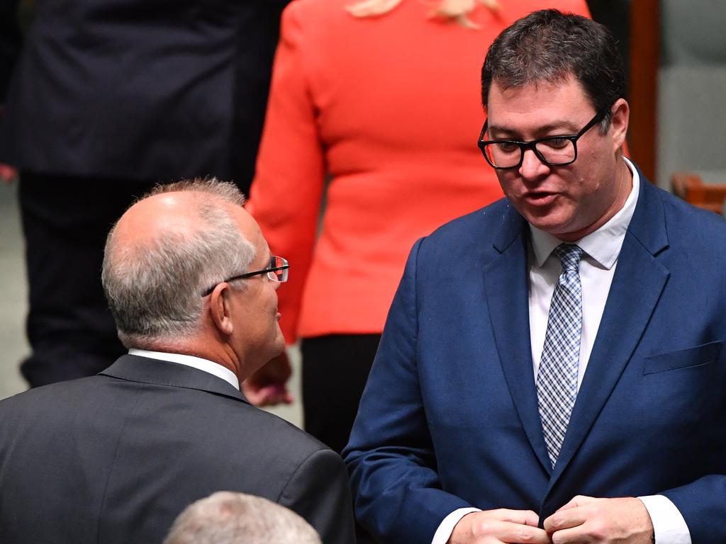 Prime Minister Scott Morrison called Nationals Member for Dawson George Christensen’s anti-vaccine stance “dangerous”. (AAP Image/Mick Tsikas)