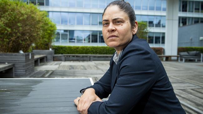 Detective Jennifer Favorito wants the culture to change within SAPOL. Picture: Mark Brake