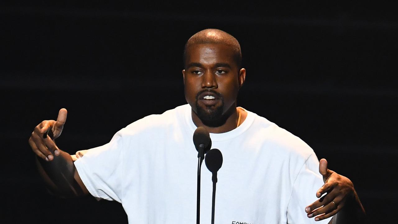 Kanye West has gone on another pro-Trump rant. Picture: Jewel Samad