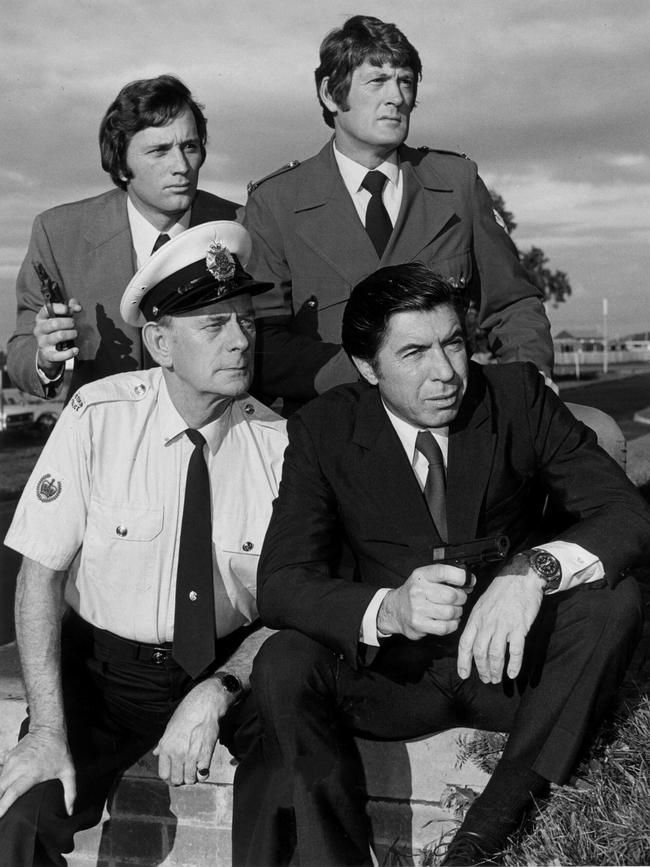 The cast of Matlock Police.