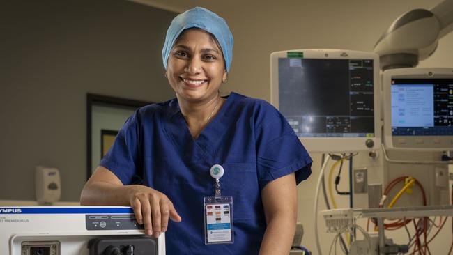 Dr Samantha Herath new to Northern Beaches Hospital. Image Matthew Vasilescu