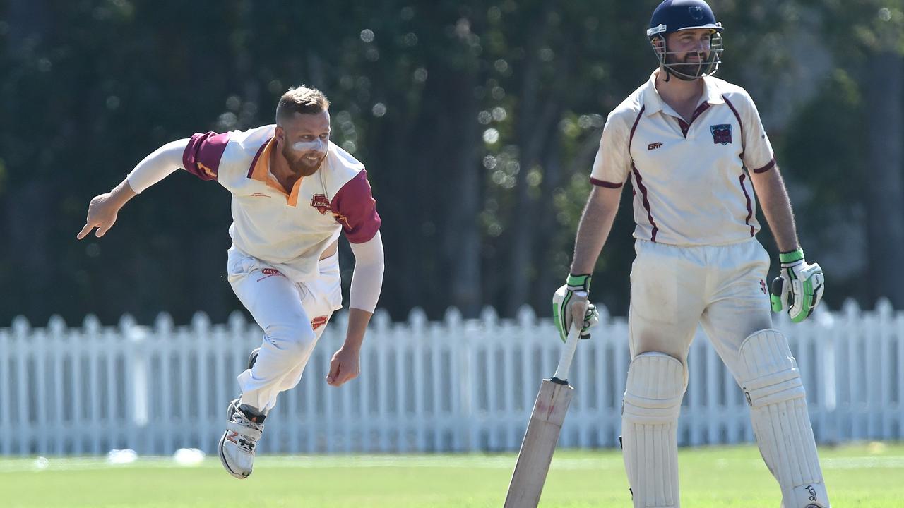 Tewantin-Noosa bowler Tom Freshwater snared 6/47 against Maroochydore on the weekend. Picture: Warren Lynam