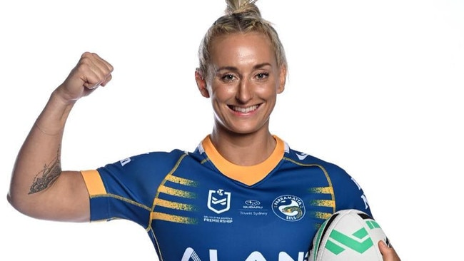 Funding would support scholarships for women’s rugby league. Parramatta Eels front rower Madeline Jones. Picture: Facebook