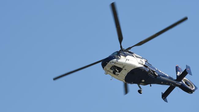 The police air wing helped track an allegedly stolen car through Moe earlier in the week.