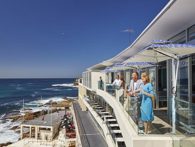 Icebergs enjoys spectacular views across Bondi. Picture: Destination NSW