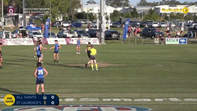 Replay: AFL Queensland Schools Cup State Finals Day 1 - All Saints Anglican School v St Laurence's College (Senior Male PF)