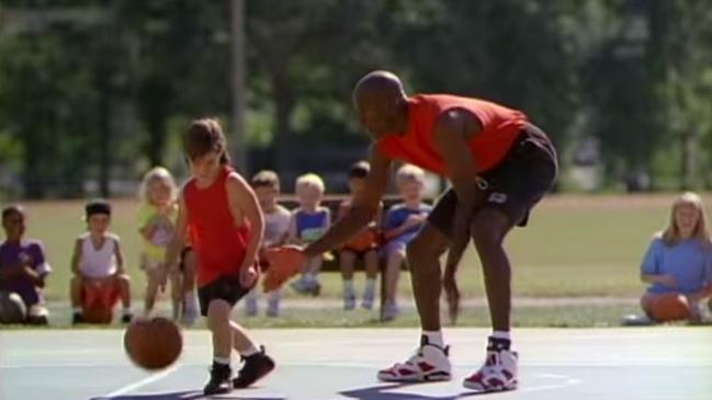 This kid probably didn’t know how lucky he was to be playing ball with Mike.