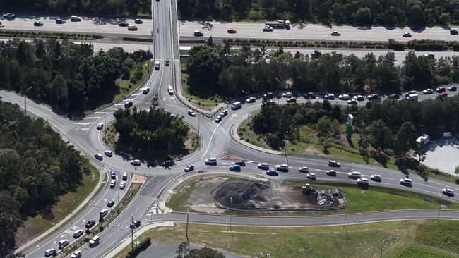 The LNP has vowed to fix Exit 54 at Coomera if re-elected. Picture: Mike Batterham