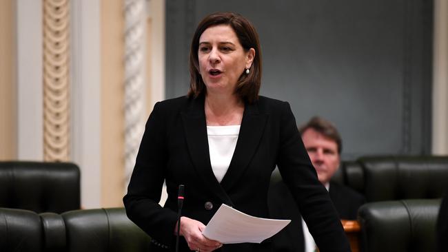 Opposition Leader Deb Frecklington