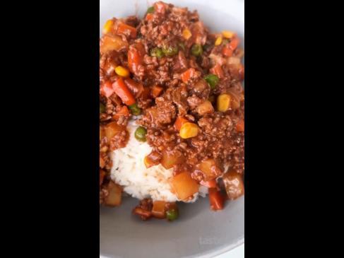 Delicious and simple savoury mince