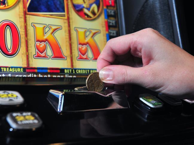 GAMBLING: Pokies.Photo: Max Fleet / NewsMail