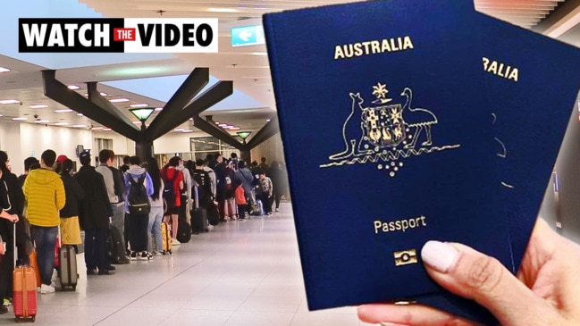 Aussie travel plans in limbo as passport wait times skyrocket