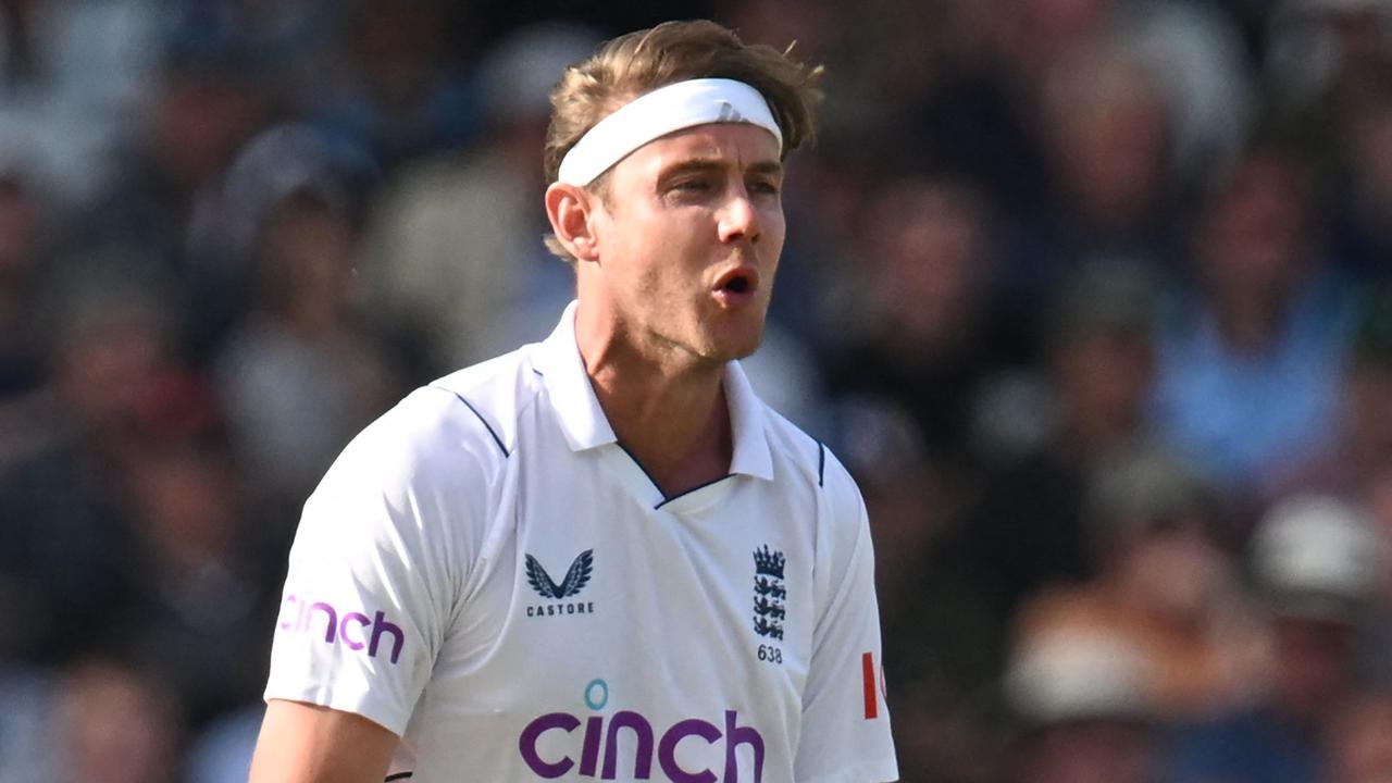 England's Stuart Broad. (Photo by Paul ELLIS / AFP)