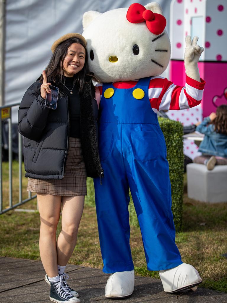 Hello Kitty returns to the festival on August 27 and 28. Picture: Christian Gilles