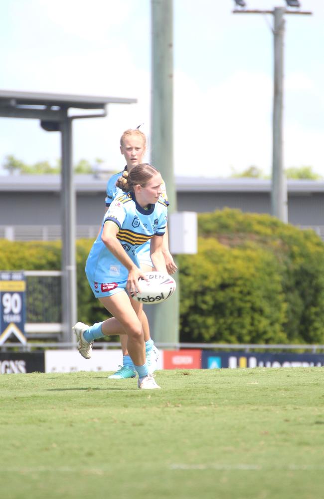 Harvey Norman under-17s action between Wynnum Manly and Norths.