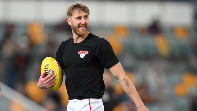 Dyson Heppell retired last year. Photo by Matt Roberts/AFL Photos/via Getty Images