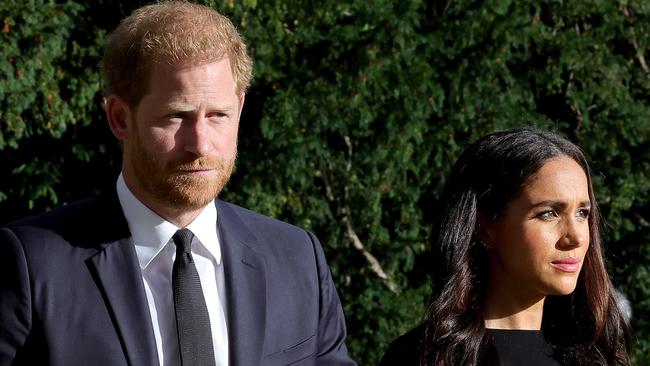 The question of whether Prince Harry and Meghan Markle’s children will be bestowed royal titles remains. Picture: Chris Jackson/ Getty Images.