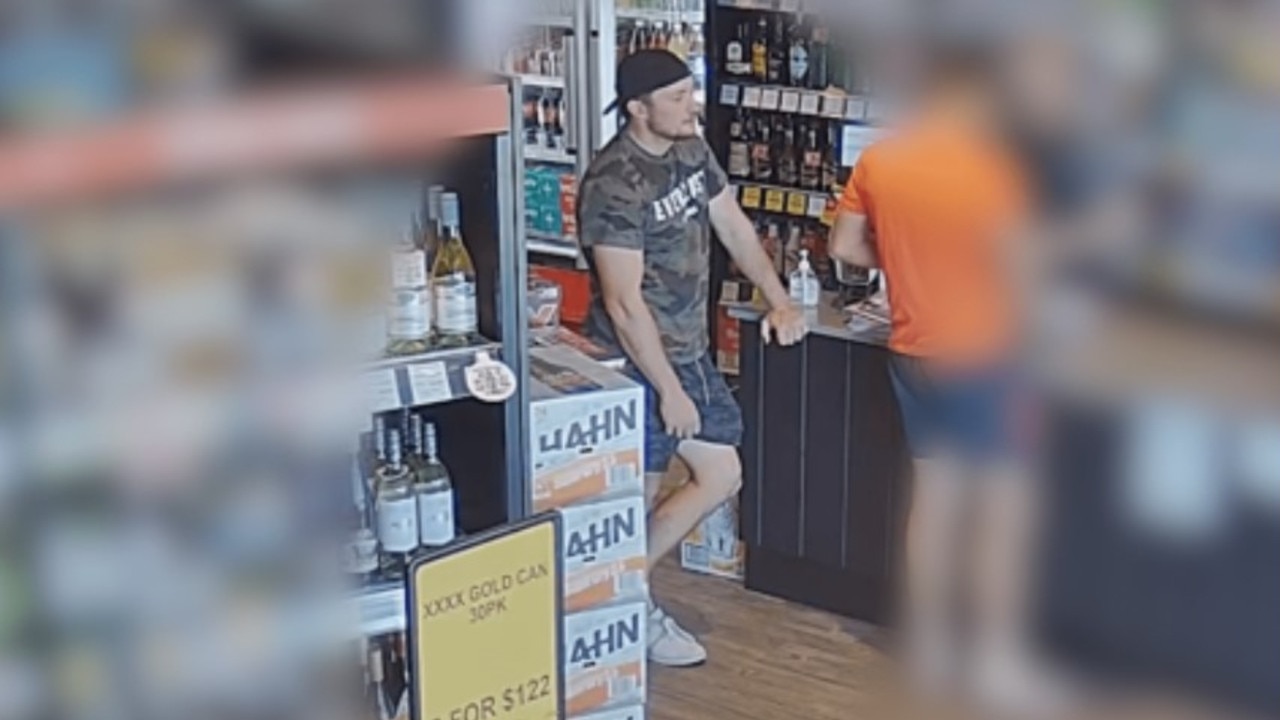 Jack McLennan (pictured) visited a bottle shop in Wondai with co-worker, Chris Duke, around 1.30pm.