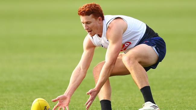 Ed Richards has a five-round average of 117.8, including a game he was subbed off in the third quarter with concussion. Picture: Graham Denholm/Getty Images