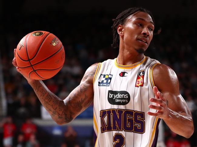 Kings gun guard Jaylen Adams takes home the NBL MVP. Picture: Getty Images