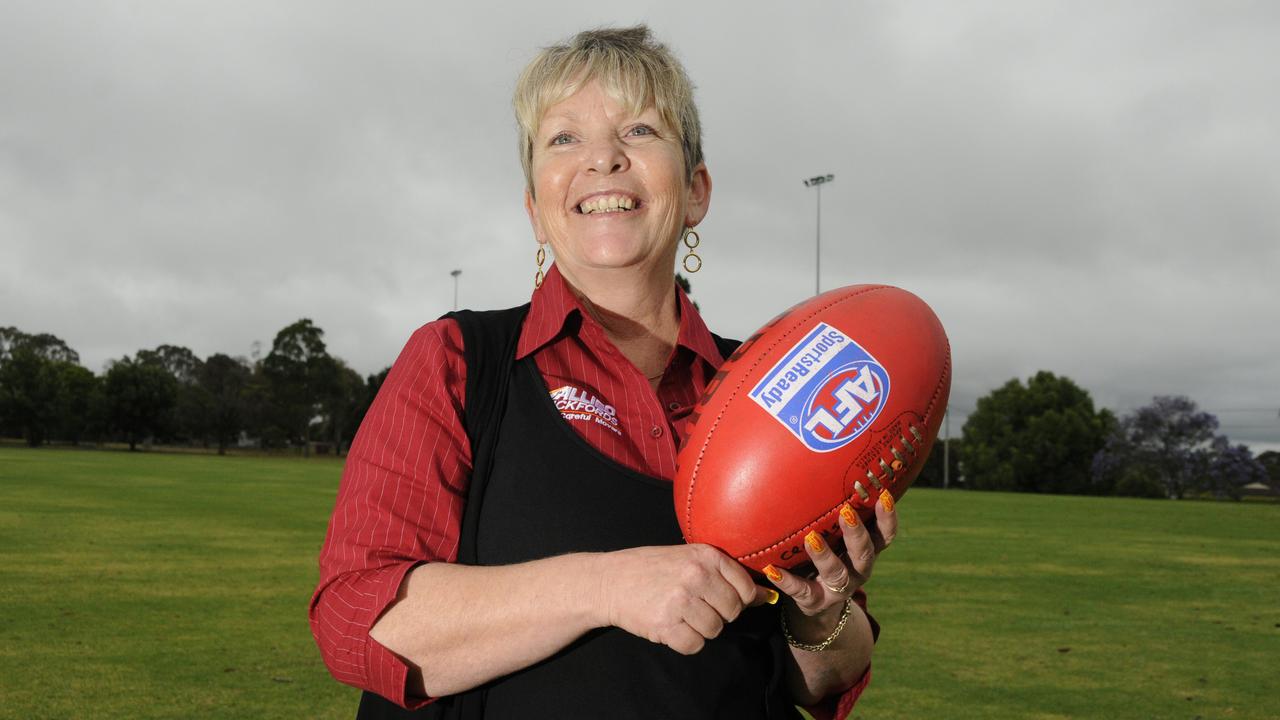 Heather Green was named as an AFL Darling Downs Life Member in 2012. Picture: Bev Lacey