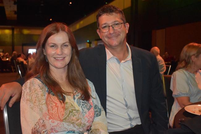 Nanette and Jason Devitt at the 2022 Mackay Australia Day Awards at the MECC on January 25. Picture: Lillian Watkins