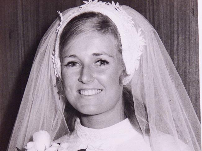 Undated copy pic of Lynette (Lyn) Dawson in  on her wedding day. Dawson has been missing since 1982 with the coroner ruling she had been murdered by a 'known person' in 2003.