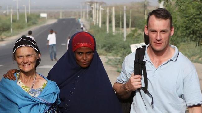 Australian Valerie Browning AM, and her nephew, Dr Andrew Browning AM, in the provision of maternal healthcare for underprivileged women in remote and regional areas of Africa. Picture: Instagram