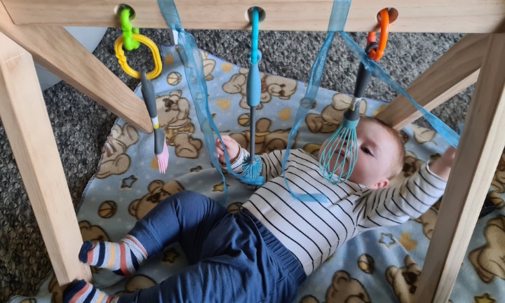 Kmart hack mum uses 1 cooking utensils as baby toys Kidspot